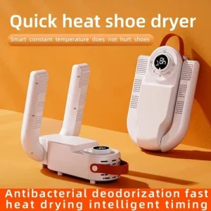 Electric Shoe Dryer with Timer Quick Drying Deodorizer Sterilizer Warmer Heater